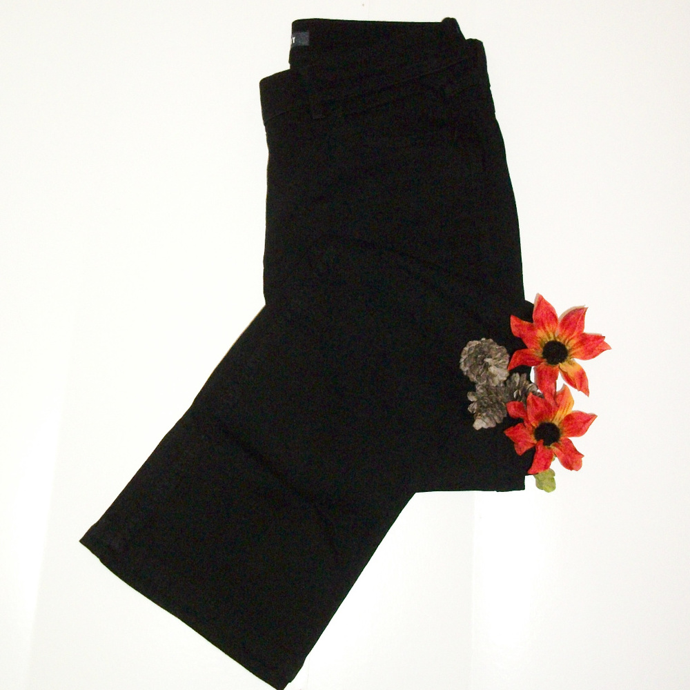M&S Collection Black Stretch Jeans Slim Boot Cut